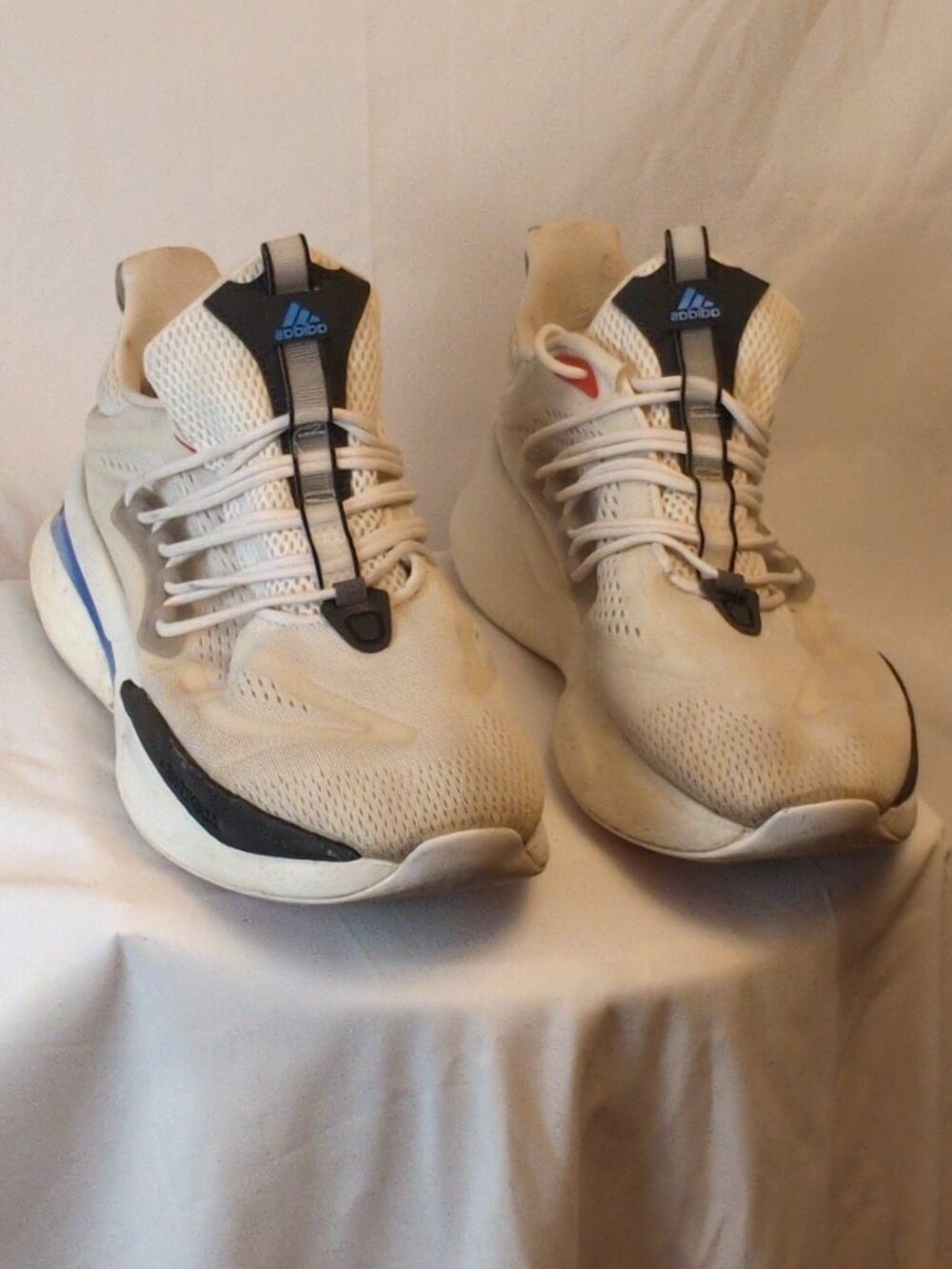 AlphaBoost V1 'White Black Blue Fusion' - Adidas